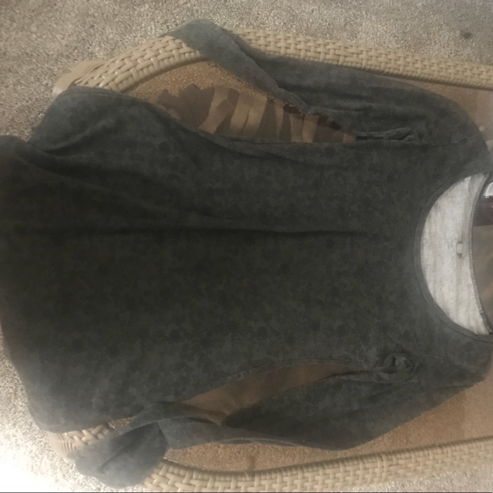 Long sleeve dress top or top